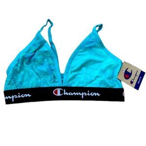 NWT Blue Tie Dye Champion‎ Bralette size LARGE